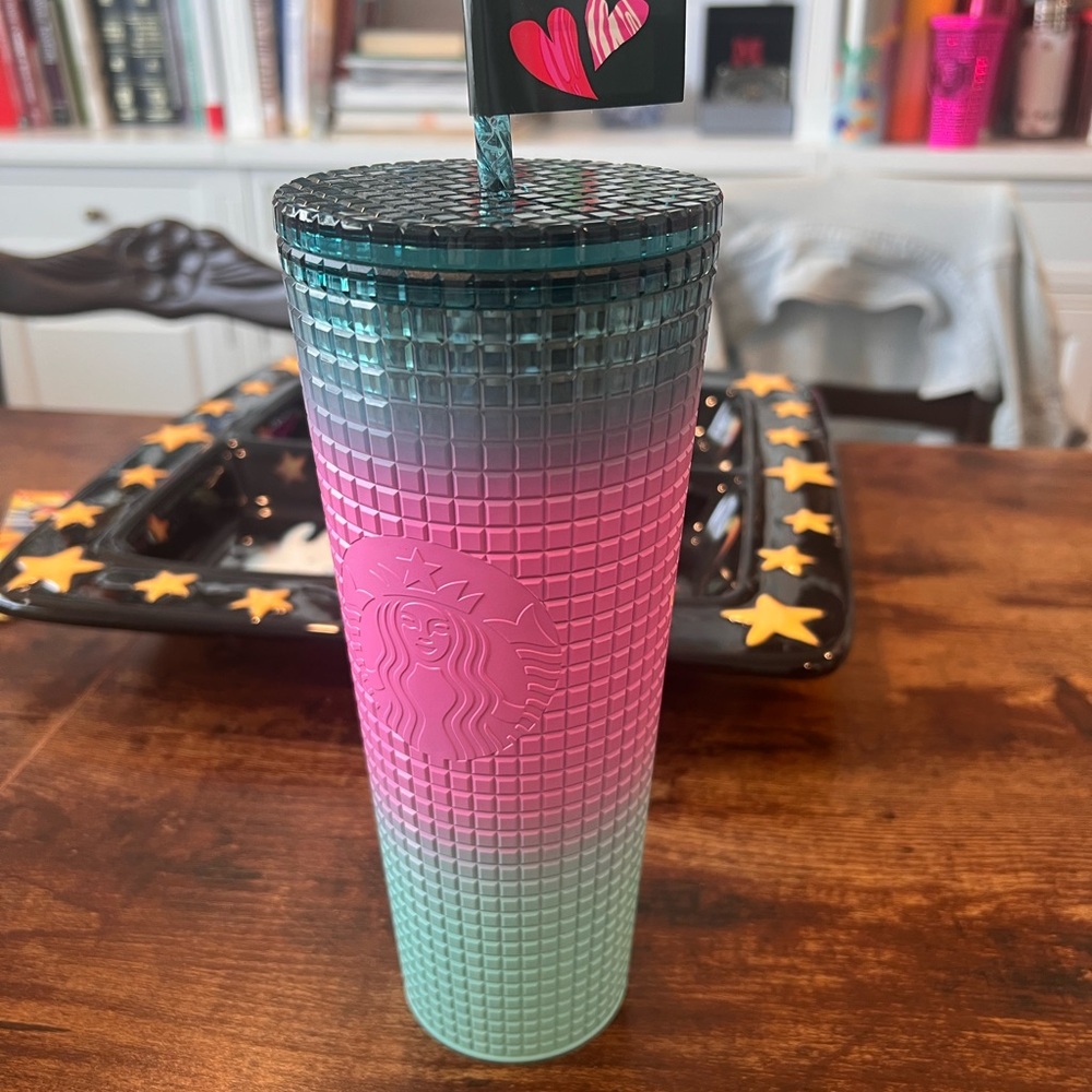 Starbucks Teal Plastic Tumbler Base